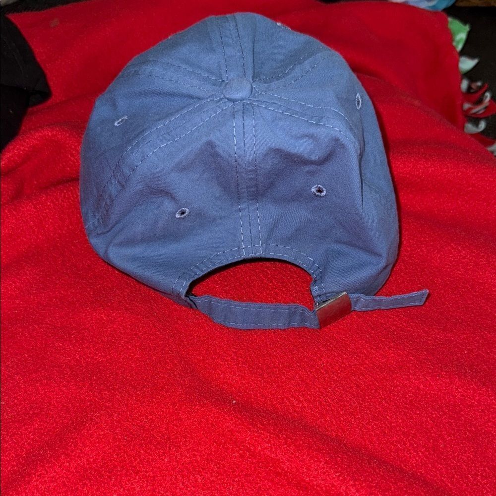 Blue Embroidered Cap - Picture 3 of 5